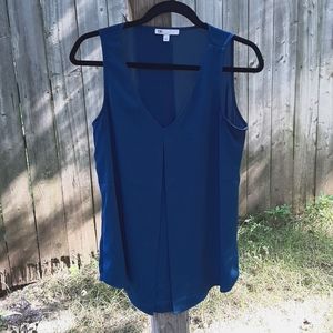 Beautiful Teal Sleeveles Blouse